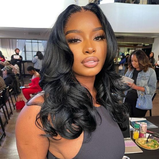 24h Shipping | Ocean Wave Hair Wear Go Glueless Wigs 7x5 Pre Cut HD Lace Closure Wigs With Pre Plucked Nautral Hairline
