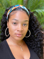 HairHive Curly Wave Headband Wig Human Hair Brazilian Deep Wave Machine Made Wigs With Head Band No Glue Scarf Wig
