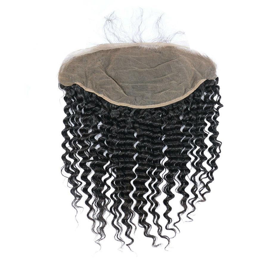 Deep Wave 13x4 Lace Frontal Human Virgin Hair -HairHive
