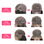 Bob Wigs Deep Wave Virgin Human Hair Lace Front Wigs Preplucked 4x4 13x4 13x6 HD Lace Frontal Wigs