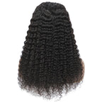 T-part Lace Front Wigs Human Hair Middle Part Long Deep Wave Human Hair Wigs for Women Natural Black