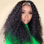 3 In 1 Half Wig | Glueless Invisible Water Wave Wear Go Half Wig Flip Over Human Hair Wig