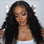HairHive Loose Deep Wear & Go Wigs Loose Curly 7x5 Pre Cut HD Lace Closure Glueless Wigs On Sale