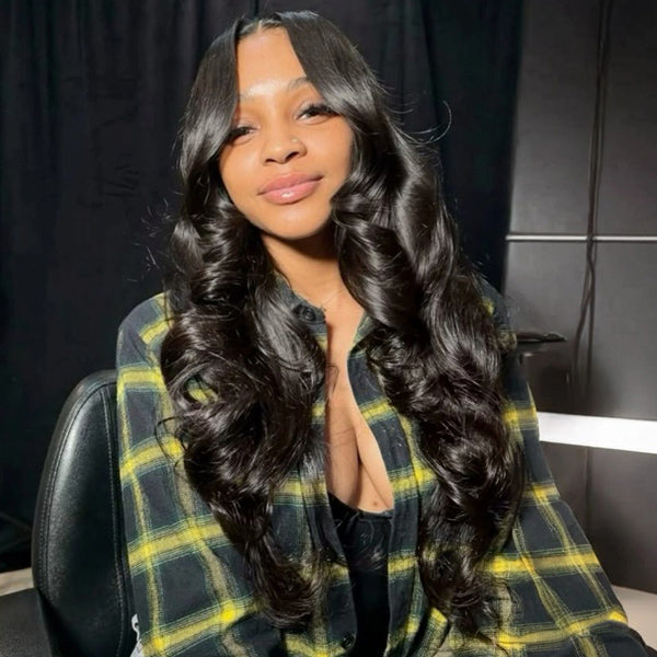 HairHive Loose Wave Wear Go Glueless Wig Seamless Blend Pre-cut 7x5 HD Lace