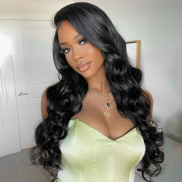 HairHive Loose Wave Wear Go Glueless Wig Seamless Blend Pre-cut 7x5 HD Lace