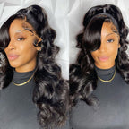 HairHive Ocean Wave 360 Glueless Wig Bleached Knots With Invisi-Drawstring Adjustable Size