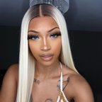 Ombre Blonde Hair With Brown Root Straight Hair #4/613 Colored 13x4 Human Hair Lace Front Wigs Pre Plucked Natural Hairline