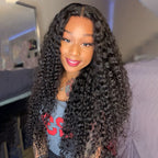 HairHive Water Wave Wear Go Wigs 7x5 HD Lace Real Glueless Lace Closure Wigs