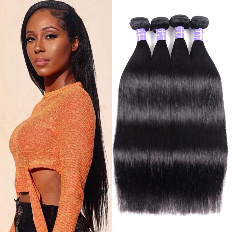 Hive Hair 4 Bundles New Remy Human Hair Weave
