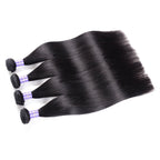 Hive Hair New Remy Human Hair Malaysian Straight Hair 4 Bundles 100% Human Hair Weaves