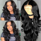 Breathable 360 Lace Front Wigs Body Wave Human Virgin Hair Skin Melt Well Lace Wigs