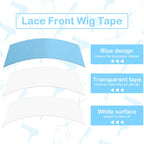 Sunber Blue Double Sided Waterproof Lace Wigs Toupee Tape Strips Lace Front Support Wigs 20 Pcs
