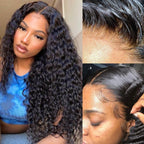 Deep Wave 13x4 Lace Frontal Human Virgin Hair -HairHive