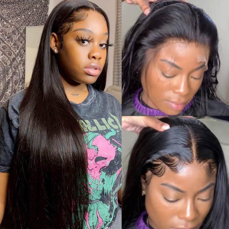 Straight 13x4 Lace Frontal Human Virgin Hair