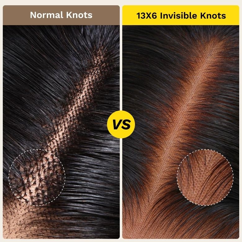 Sunber Affordable 7x5/13x4 Bye Bye Knots Body Wave HD Pre-cut Lace Wig Flash Sale