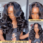 Sunber Body Wave 13x4 Pre-Everything 150% Density Glueless Frontal Wig – Pre-Plucked Hairline & Elastic Drawstring Flash Sale