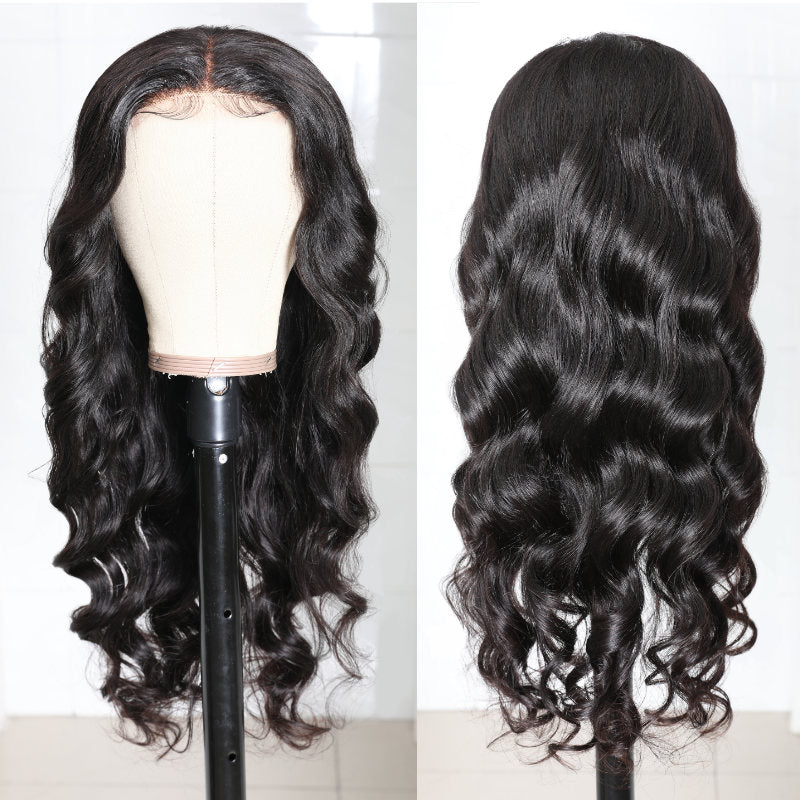 Sunber 6x4.75/5x5 Pre Cut HD Lace Wigs Body Wave Human Hair Grab And Go Glueless Wigs