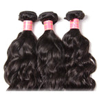 Hive Hair Brazilian Natural Wave Three Bundles Hair Weave Natural Color Human Hair