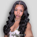 100% Glueless Body Wave Wear Go Wig Pre-cut 7x5 9x6 HD Lace Bleached Knots