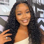 HairHive Water Wave Wear Go Wigs 7x5 HD Lace Real Glueless Lace Closure Wigs